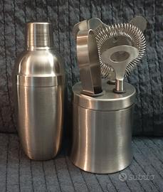 Set Cocktail Acciaio Inox Viceversa.