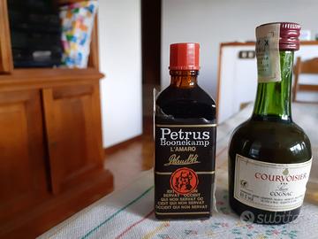 Cognac e Petrus - Bottiglietti Amari Mignon