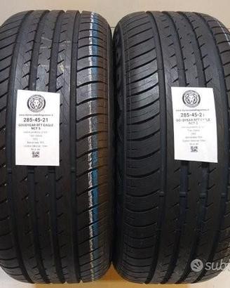 2 gomme 285 45 21 goodyear rft a21631