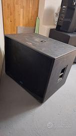 DA RIPARARE Subwoofer 18" Italian stage