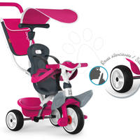 Smoby Triciclo Baby Balade Rosa