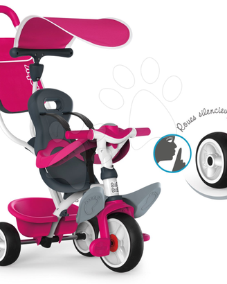 Smoby Triciclo Baby Balade Rosa