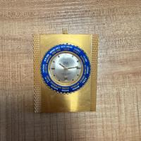 Orologio da tavolo vintage melux world time
