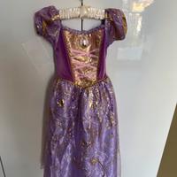 Costume carnevale Rapunzel