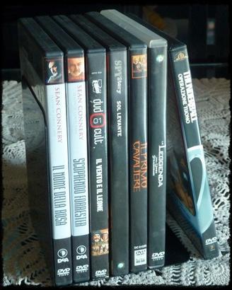 7 DVD TRA I MIGLIORI FILM  DI “SEAN CONNERY”