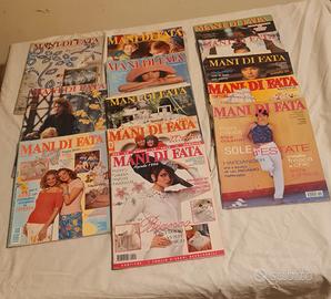 lotto 13 riviste mani di fata da anni 90