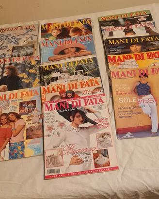 lotto 13 riviste mani di fata da anni 90