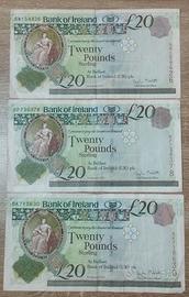 banconote nord Irlanda 