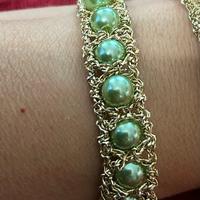 Bracciale in filo metallico