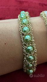 Bracciale in filo metallico