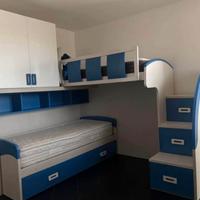 Cameretta con tre letti