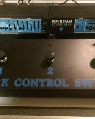 Rockman Sustainor+Rockman Stereo Echo+Pedalboard