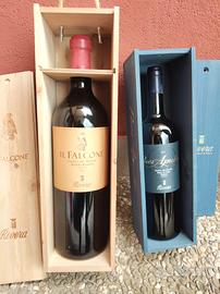 10 scatole legno vini