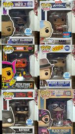 Funko pop 6 pezzi