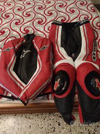 tuta 2 pezzi alpinestars tg 56