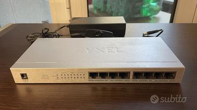 Switch POE+ Zyxel GS1008HP