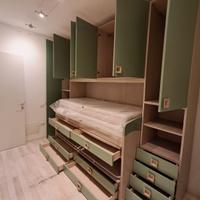 Camera con letto a castello