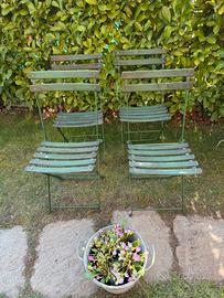 4 sedie bistrot francesi