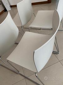 Lotto 4 Sedie Arper Catifa 46 bi-color grigio