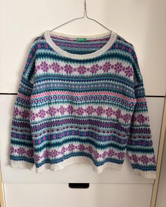 Maglione sintetico benetton