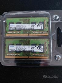ram ddr 4  8gb totali