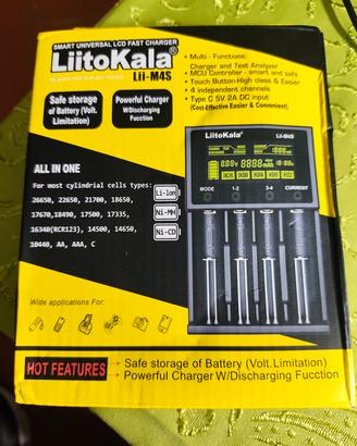 caricabatterie LiitoKala M4-S 