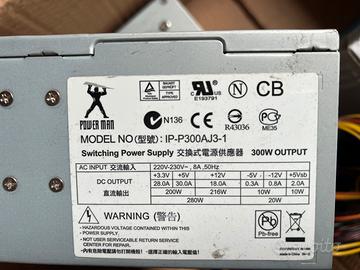 Alimentatore Power Man 300W PC