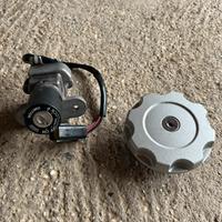 Blocchetto chiave e tappo Hypermotard 1100