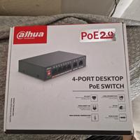 DAHUA DH-PFS3006-4ET-60 (PoE 4 porte + 2 uplink)