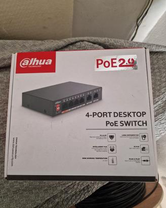 DAHUA DH-PFS3006-4ET-60 (PoE 4 porte + 2 uplink)