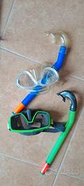 Canna da pesca + maschere per bambini