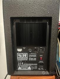 CASSA ATTIVA SR TECHNOLOGY CLUB 150 BIAMPLIFICATA