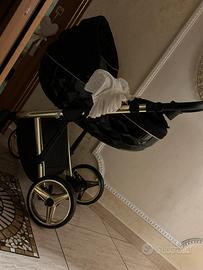 Portanfan e passeggino piu borsa e sediolina