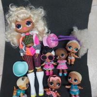  lotto 5 lol,camper,2 valigie lol surprise