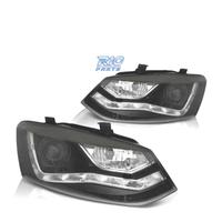 FARI VOLKSWAGEN VW POLO 6R 10-14 LUCE DIURNA FONDO