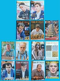 LOTTO 13 Riviste Scacchi: Torre & Cavallo / Chess