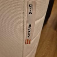 materasso singolo 90 x 200  lattice e memory foam