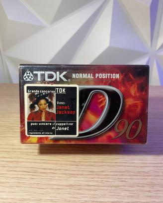 Audiocassette TDK D90 Promo Janet Jackson