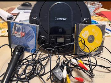 Karaoke CantaTu con microfono – Lettore CD + USB