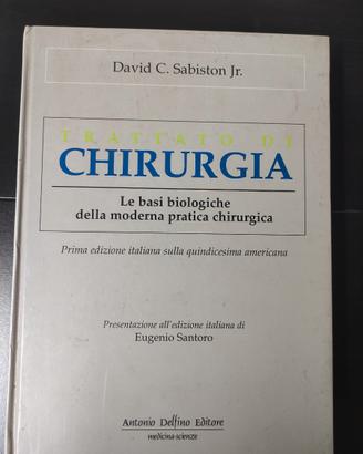 David Sabiston Trattato di chirurgia 