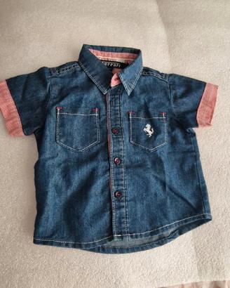 CAMICIA BIMBO FERRARI