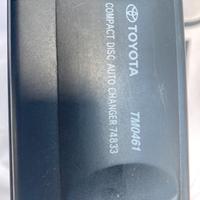 toyota caricatore compact disk