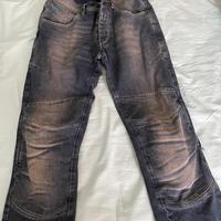 Pantaloni moto PMJ Modello Vegas Blue Taglia 30