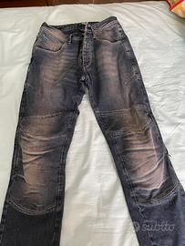 Pantaloni moto PMJ Modello Vegas Blue Taglia 30