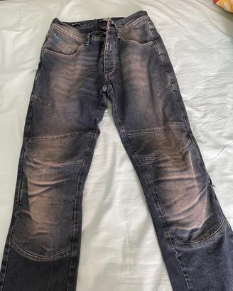 Pantaloni moto PMJ Modello Vegas Blue Taglia 30