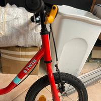 Bici bambino 2 in 1 3-5 anni 14 pollici
