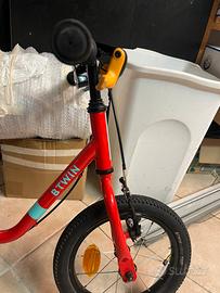 Bici bambino 2 in 1 3-5 anni 14 pollici