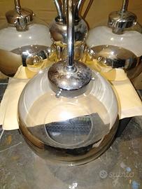 LAMPADARIO A SOSPENSIONE VINTAGE ANNI 60-70