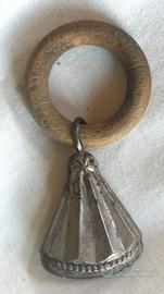 Sonaglio per bambini in argento 800