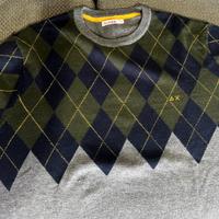 Maglione in lana e cotone Sun68